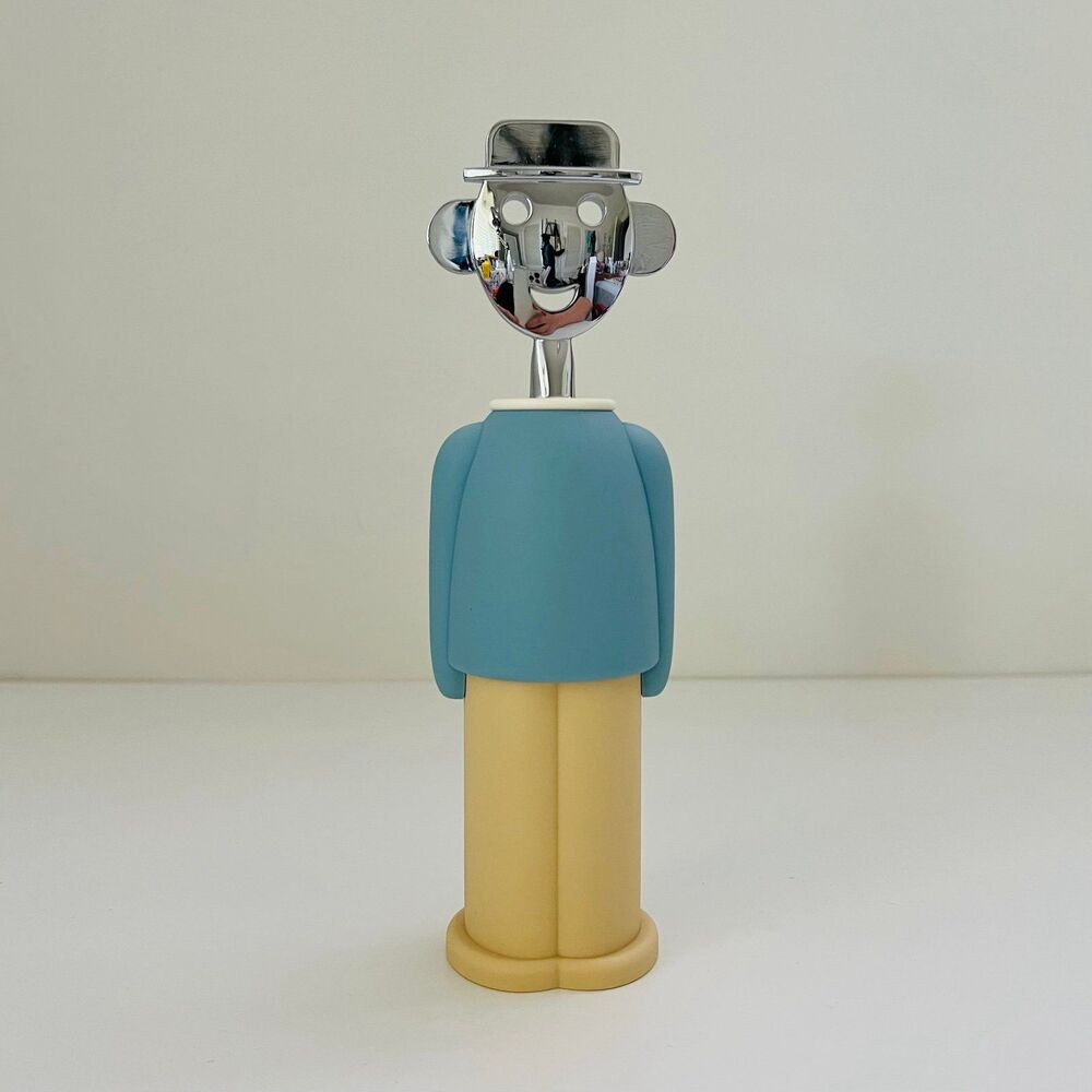 A di ALESSI Alessandro M. Corkscrew, Light Blue